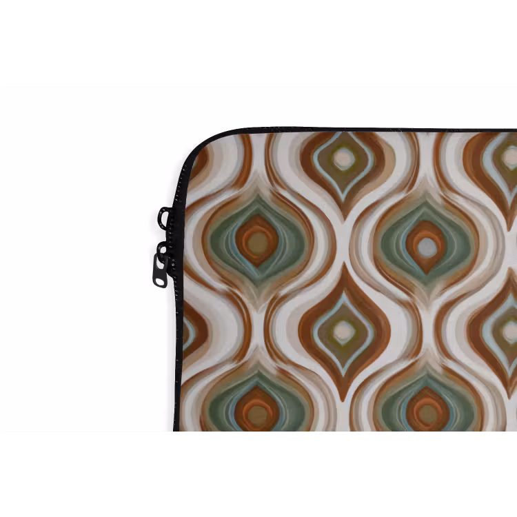 Laptophoes - Motief - Patroon - Kleurrijk — 6