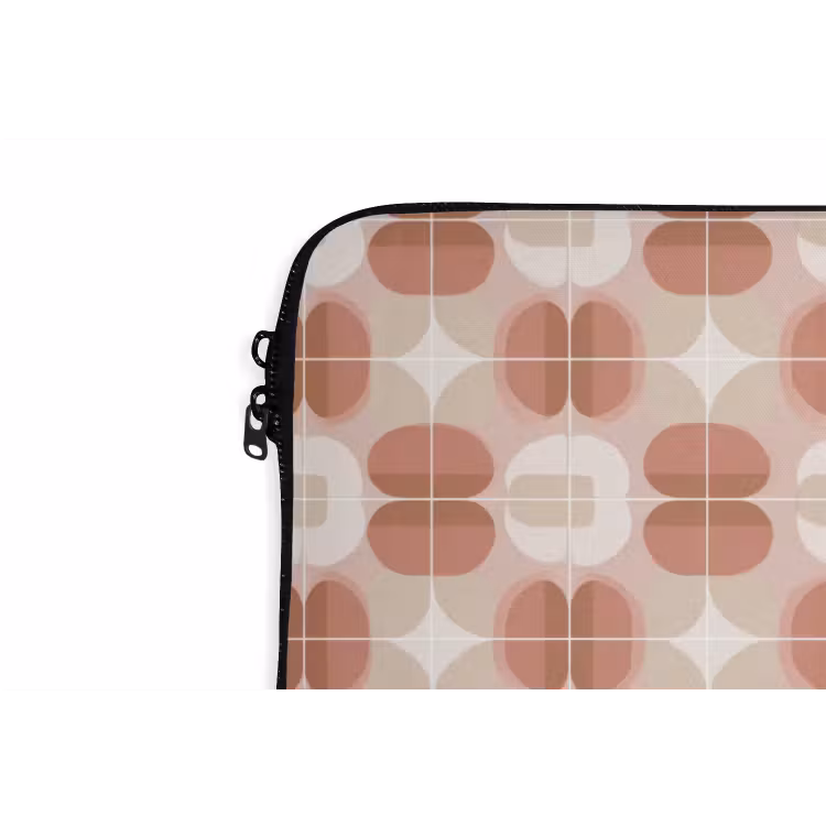 Laptophoes - Retro - Klassiek - Roze — 6