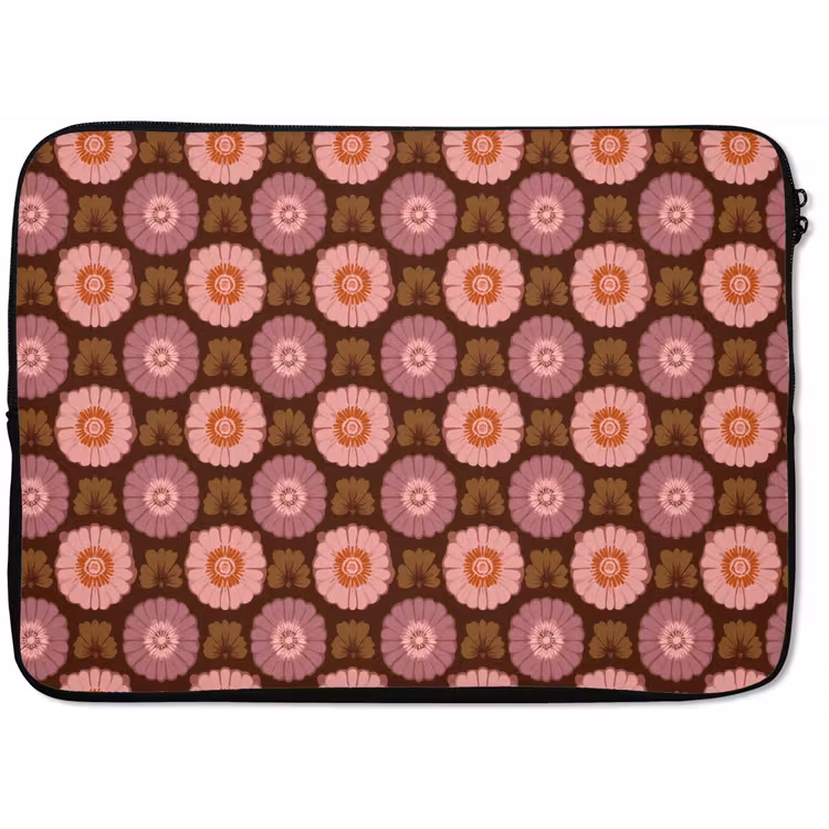 Laptophoes - Retro - Madelief - Roze — 1