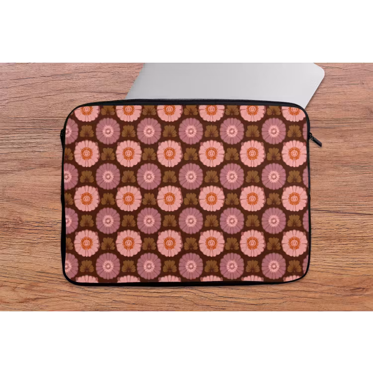 Laptophoes - Retro - Madelief - Roze — 2