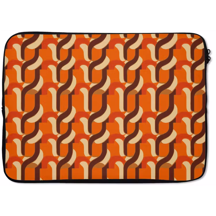Laptophoes - Retro - Modern - Kleurrijk — 1