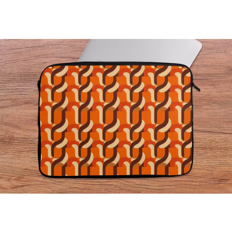 Laptophoes - Retro - Modern - Kleurrijk — 2