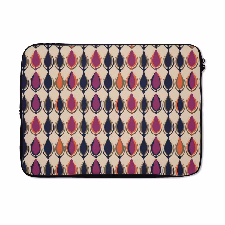 Laptophoes - Vintage - Retro - Kleurrijk — 5