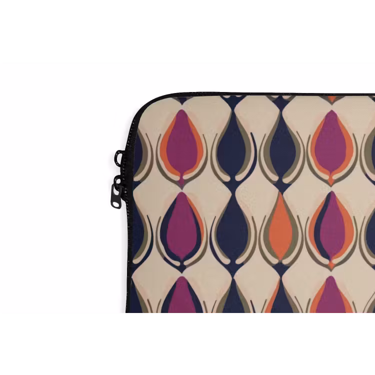 Laptophoes - Vintage - Retro - Kleurrijk — 6