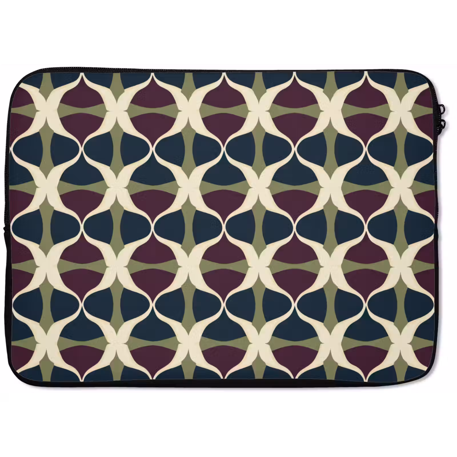 Laptophoes - Abstract - Retro - Kleurrijk — 1