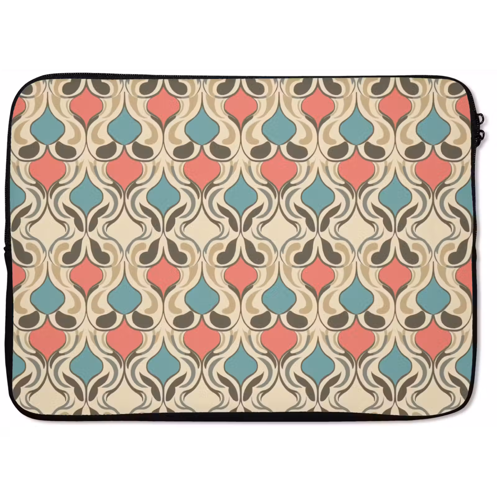 Laptophoes - Barok - Retro - Kleurrijk — 1