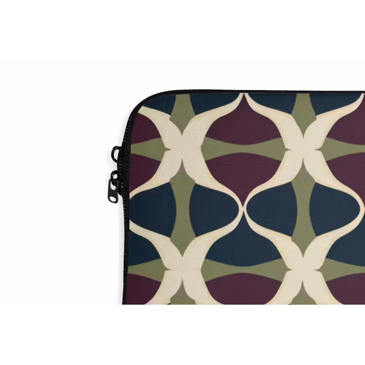 Laptophoes - Abstract - Retro - Kleurrijk — 6