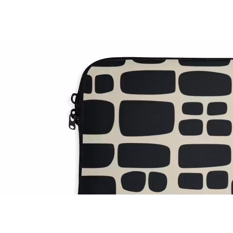 Laptophoes - Modern - Organisch - Zwart — 6