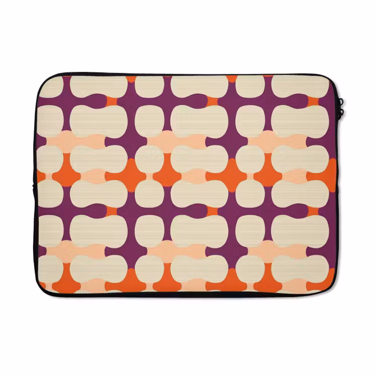 Laptophoes - Modern - Patroon - Kleurrijk — 5