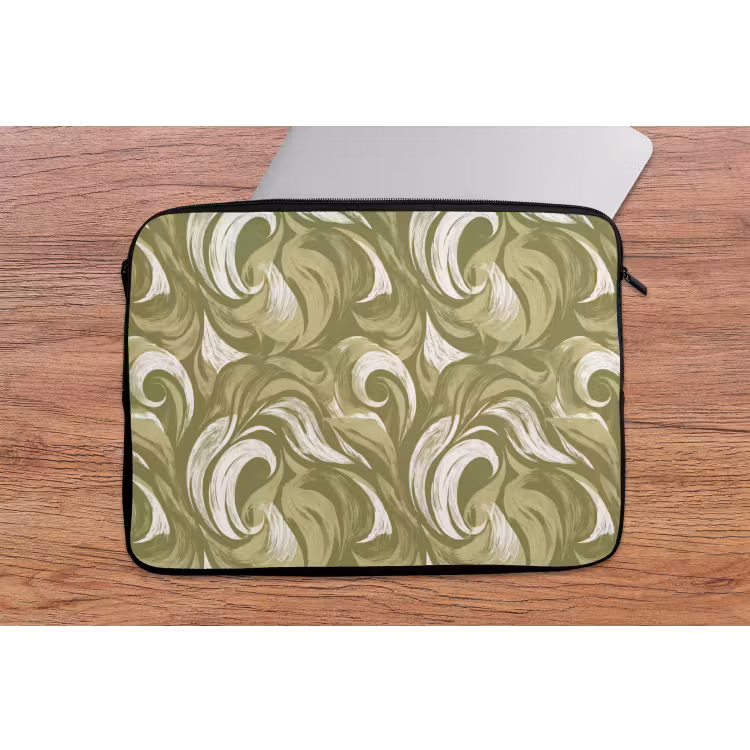 Laptophoes - Abstract - Textuur - Groen — 2