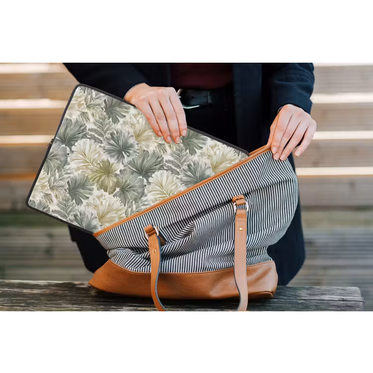 Laptophoes - Bladeren - Botanisch - Groen — 4