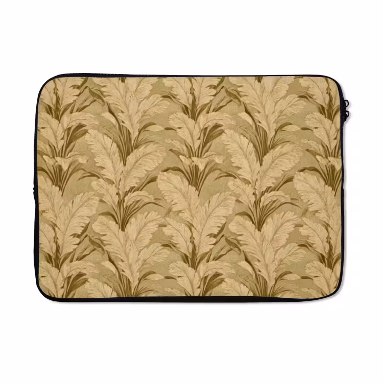 Laptophoes - Palmbladeren - Klassiek - Groen — 5