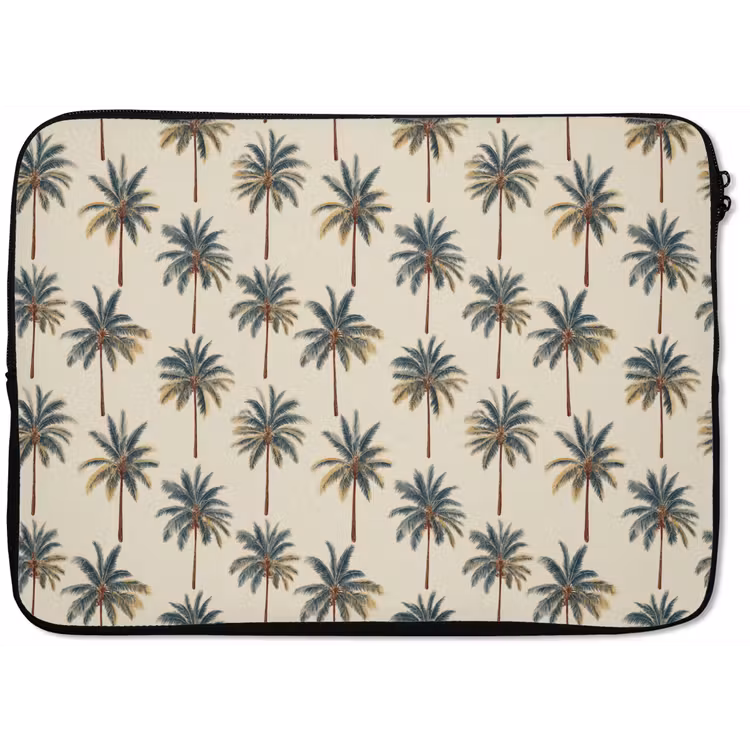 Laptophoes - Palmbomen - Tropisch - Groen — 1