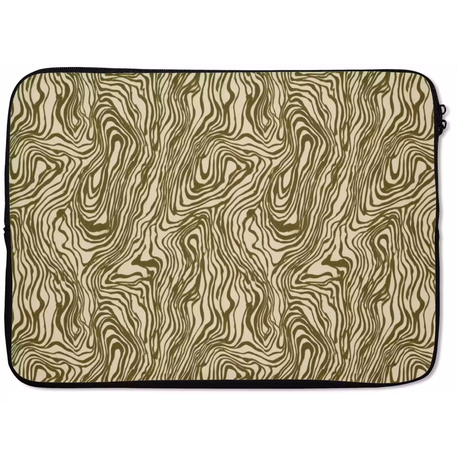 Laptophoes - Abstract - Marmer - Groen — 1