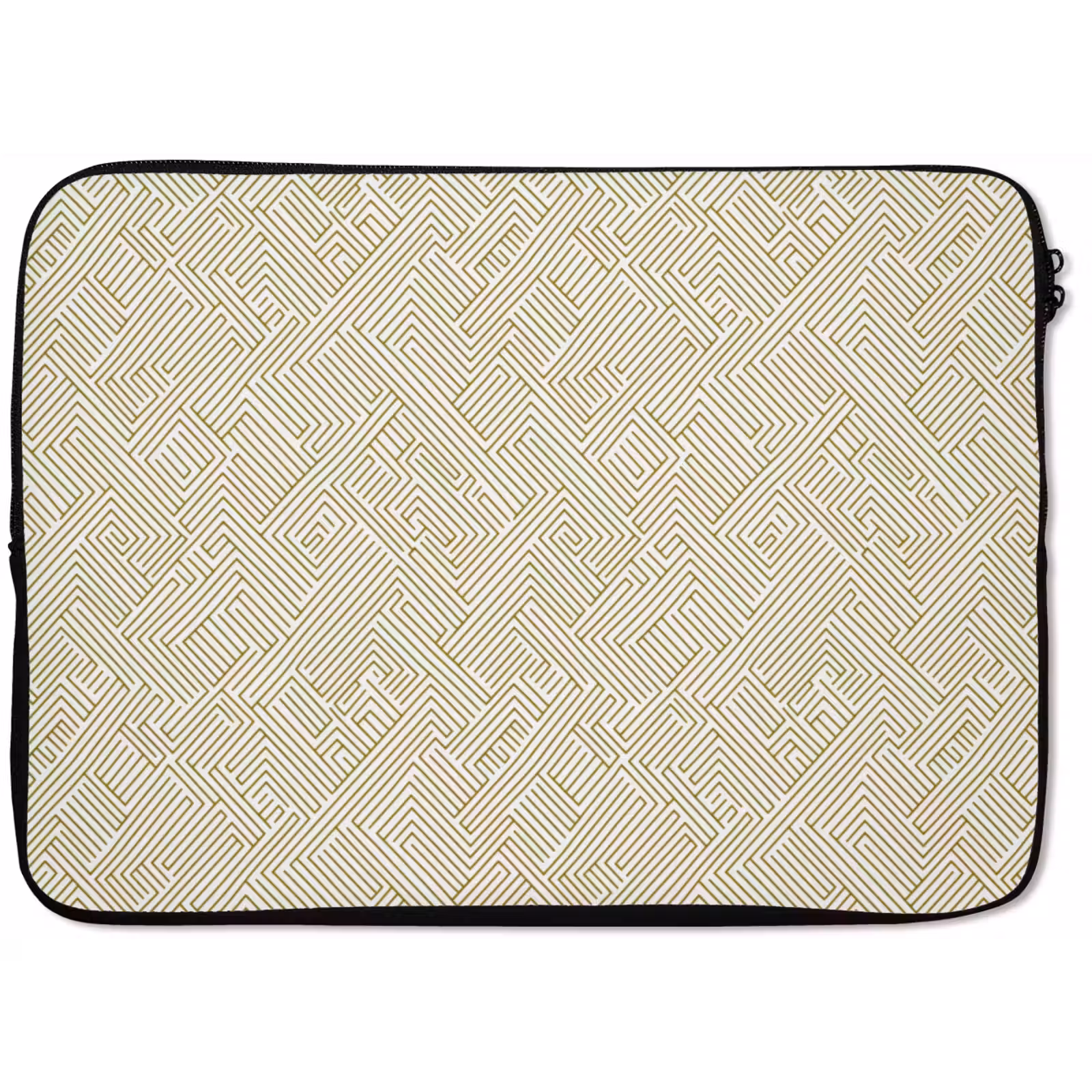 Laptophoes - Geometrisch - Lijnen - Groen — 1