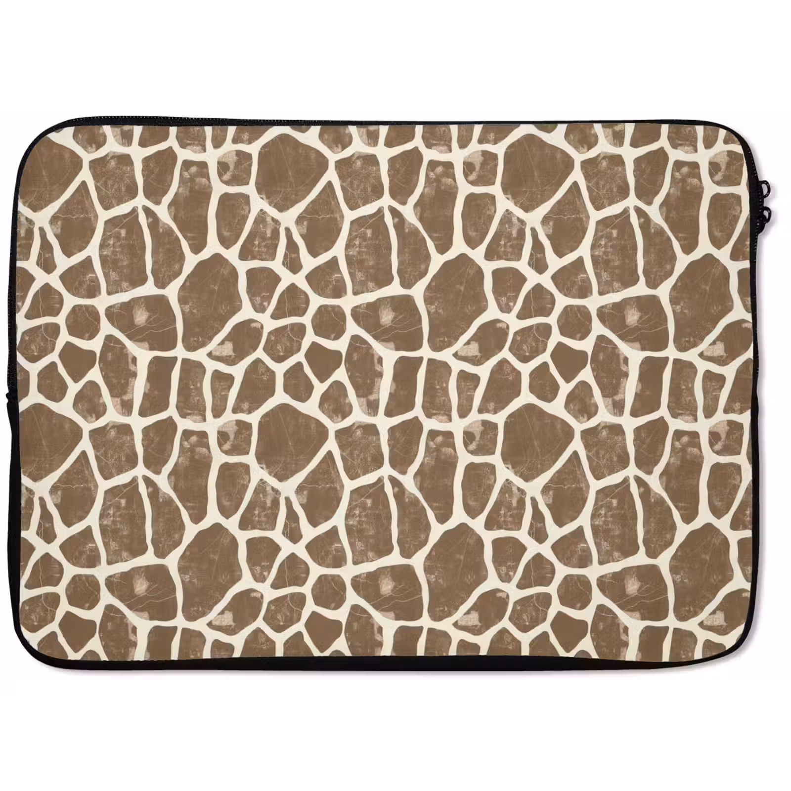 Laptophoes - Giraf - Klassiek - Bruin — 1