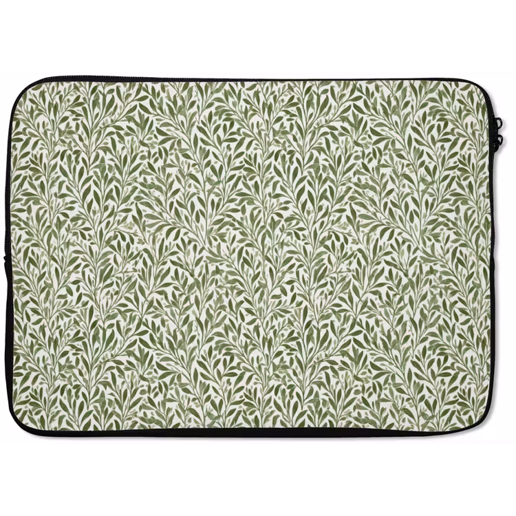 Laptophoes - Botanisch - Takken - Groen — 1