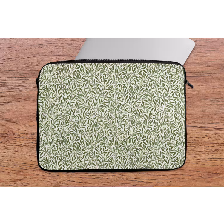Laptophoes - Botanisch - Takken - Groen — 2
