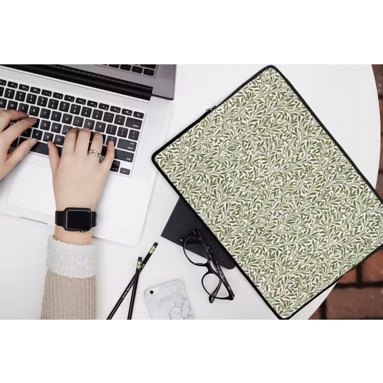 Laptophoes - Botanisch - Takken - Groen — 3