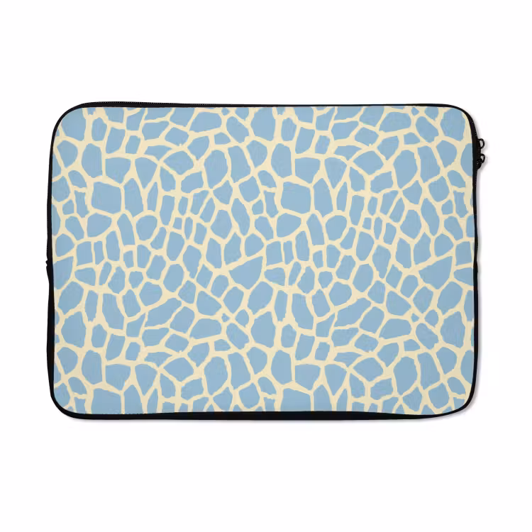 Laptophoes - Giraf - Modern - Blauw — 5