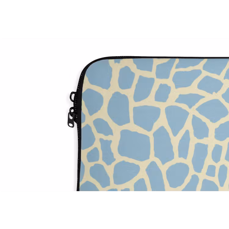 Laptophoes - Giraf - Modern - Blauw — 6