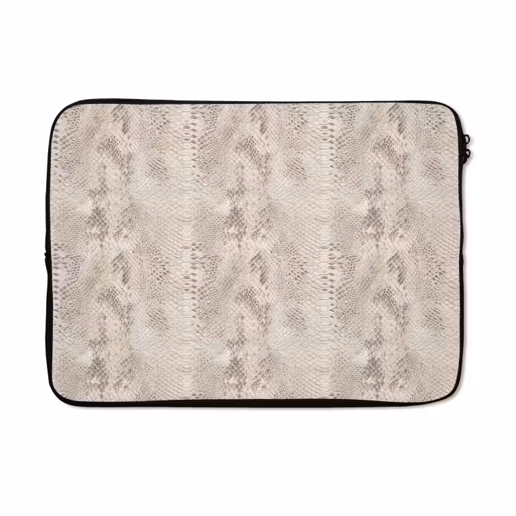 Laptophoes - Slang - Patroon - Beige — 5