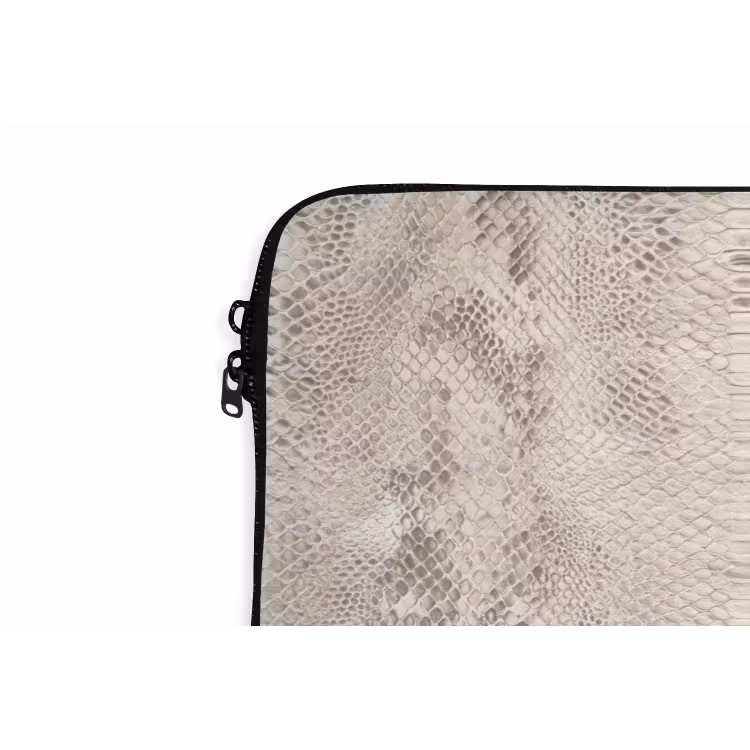 Laptophoes - Slang - Patroon - Beige — 6