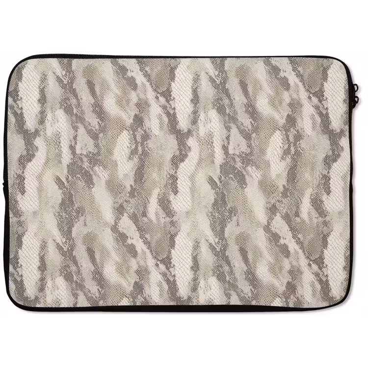 Laptophoes - Slang - Patroon - Taupe — 1