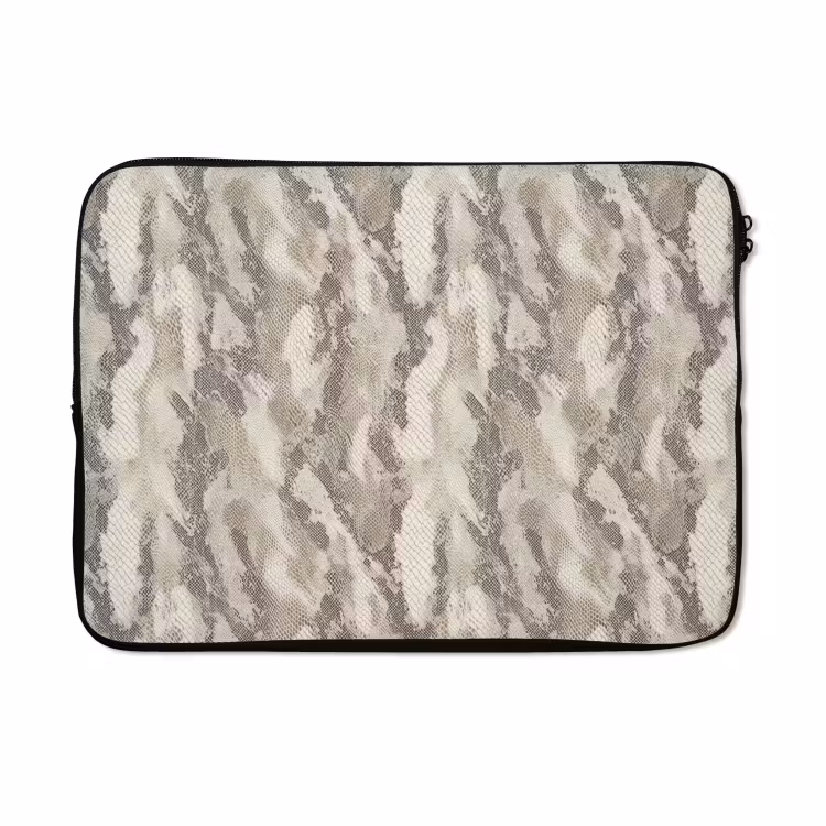 Laptophoes - Slang - Patroon - Taupe — 5