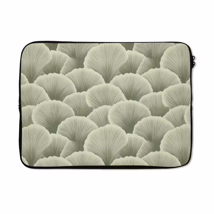Laptophoes - Waaier - Blad - Groen — 5