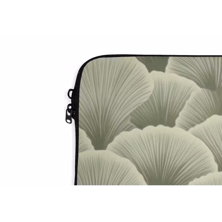 Laptophoes - Waaier - Blad - Groen — 6