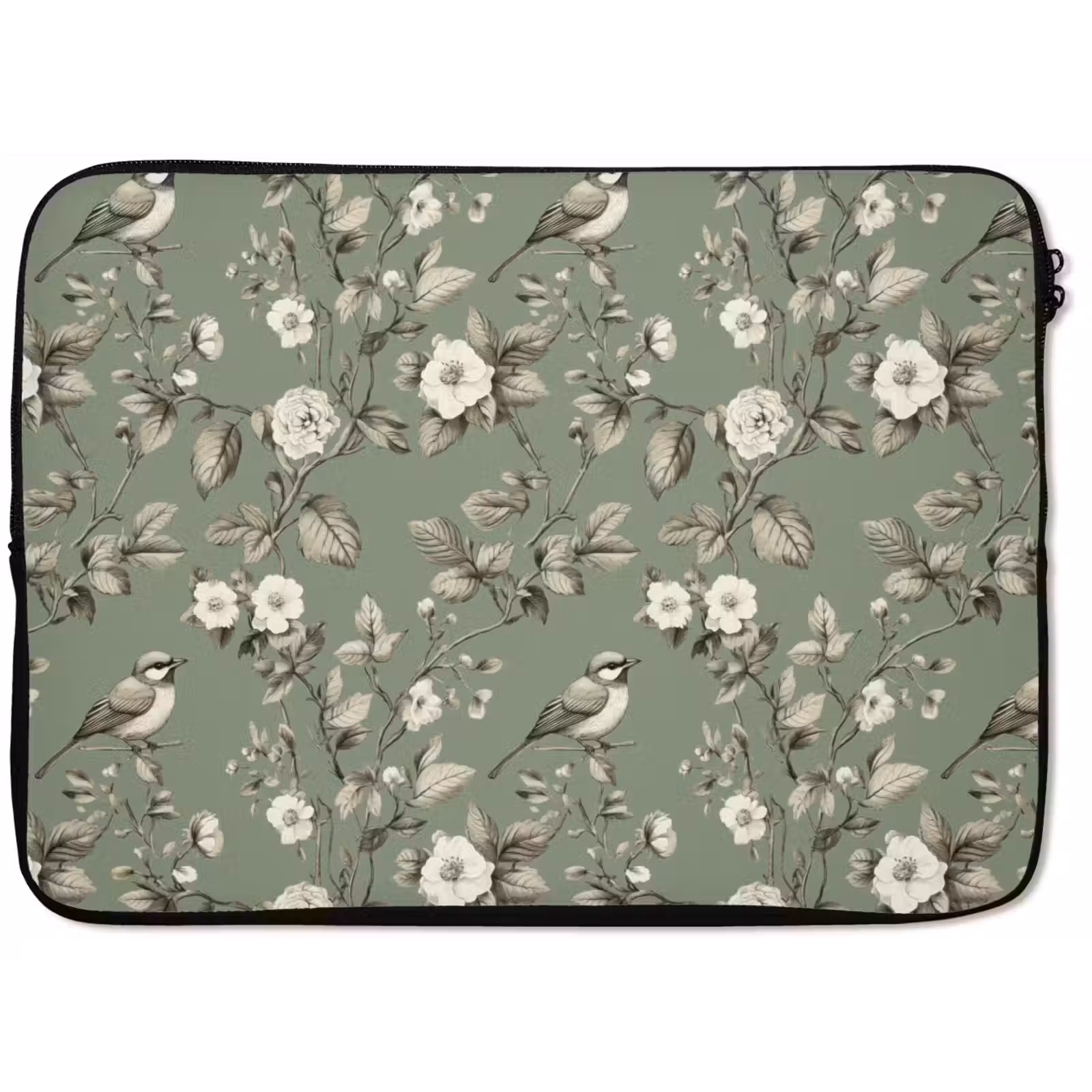 Laptophoes - Botanisch - Vogels - Groen — 1