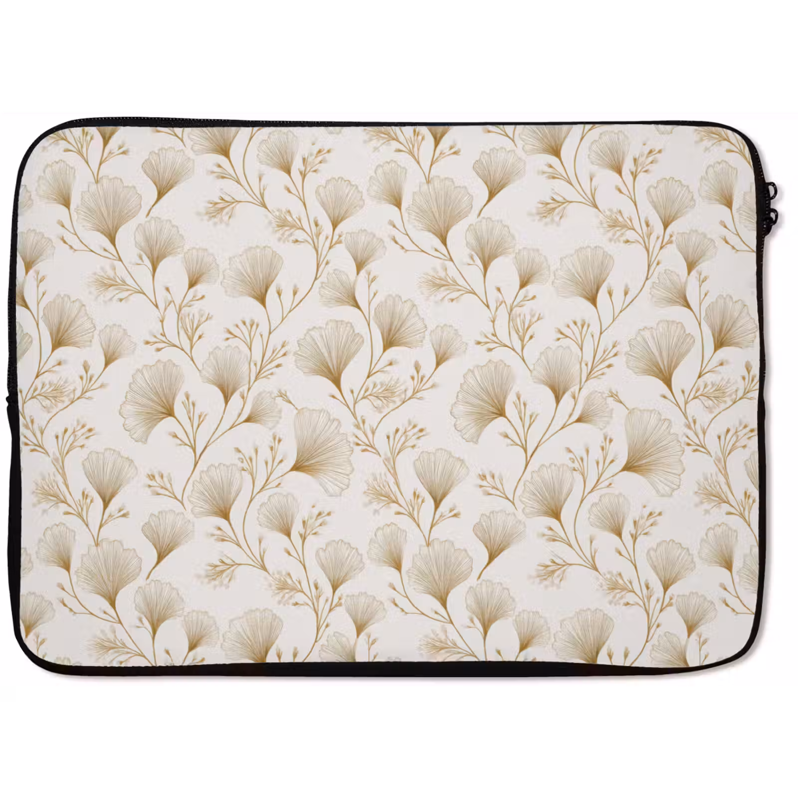 Laptophoes - Ginkgo - Takken - Goud — 1
