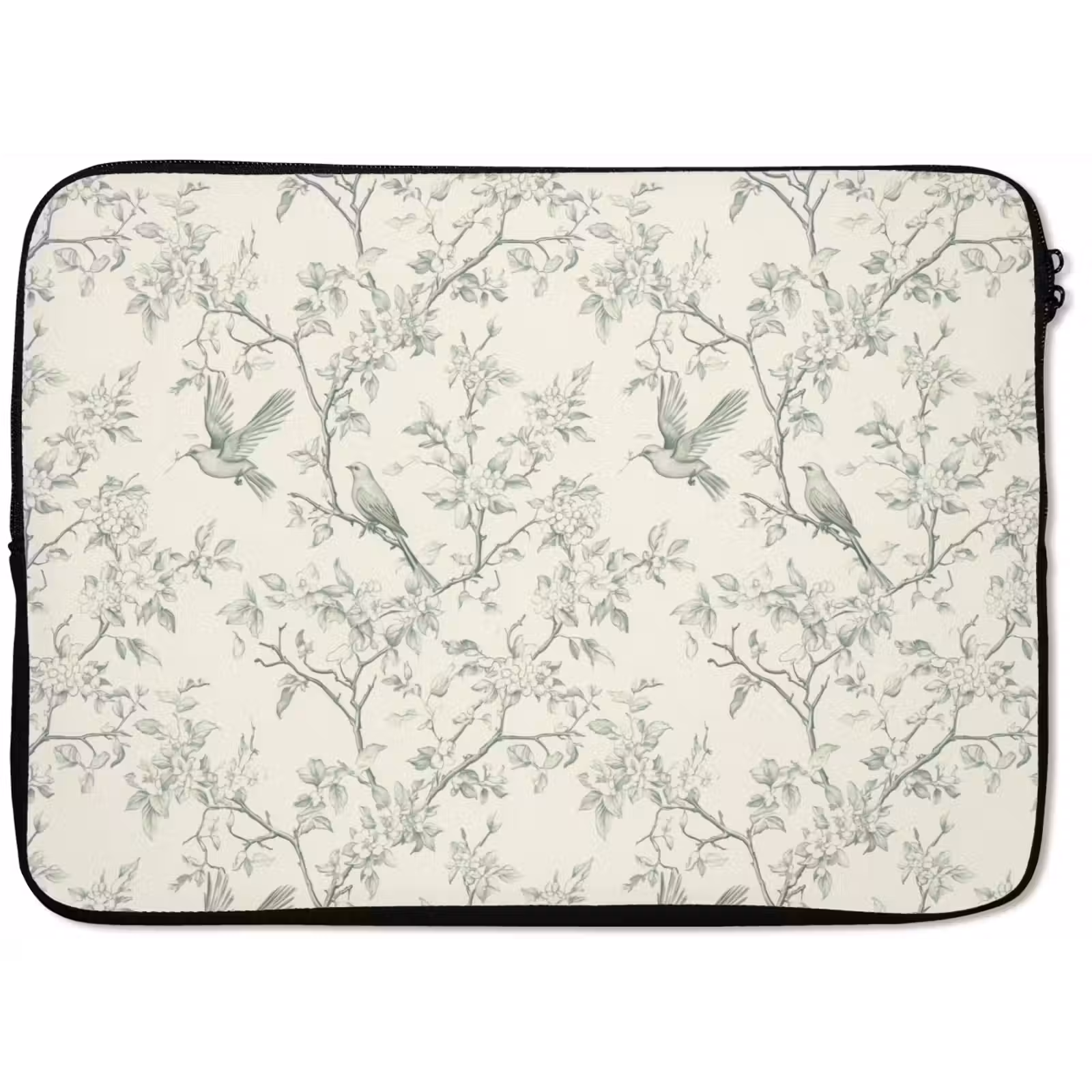 Laptophoes - Klassiek - Vogels - Groen — 1