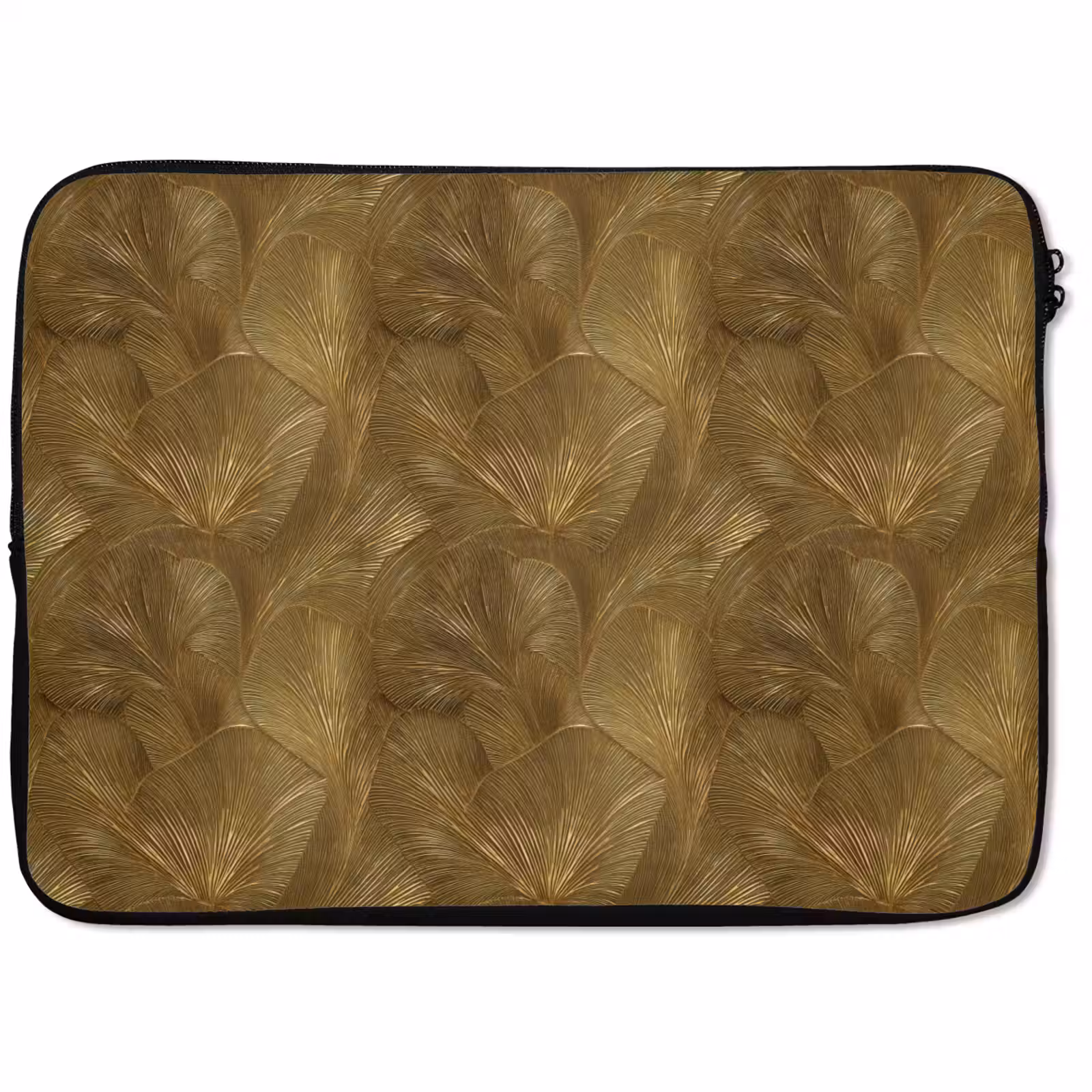 Laptophoes - Organisch - Lijnen - Goud — 1