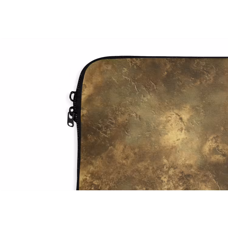 Laptophoes - Antiek - Metaallook - Goud — 6