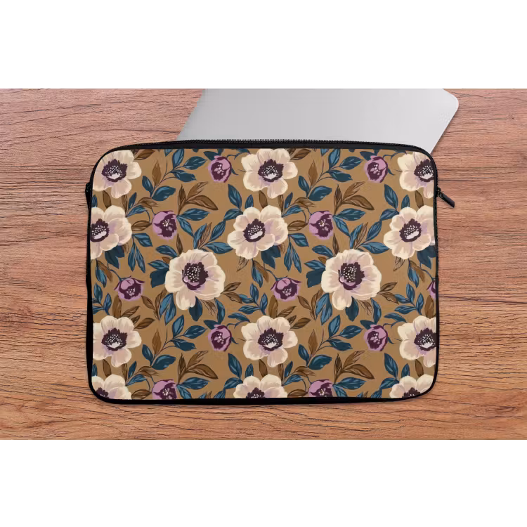 Laptophoes - Floraal - Stilleven - Kleurrijk — 2
