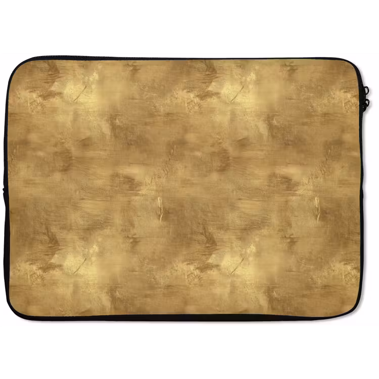 Laptophoes - Industrieel - Textuur - Goud — 1