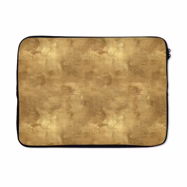 Laptophoes - Industrieel - Textuur - Goud — 5