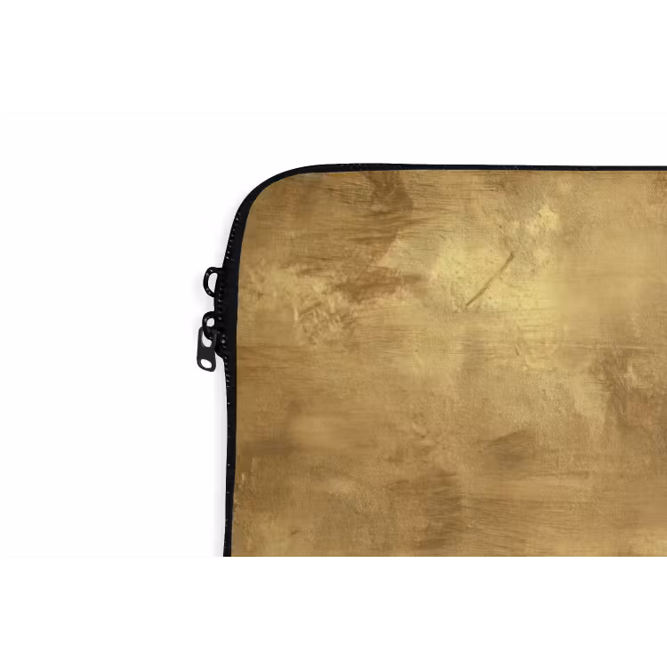 Laptophoes - Industrieel - Textuur - Goud — 6