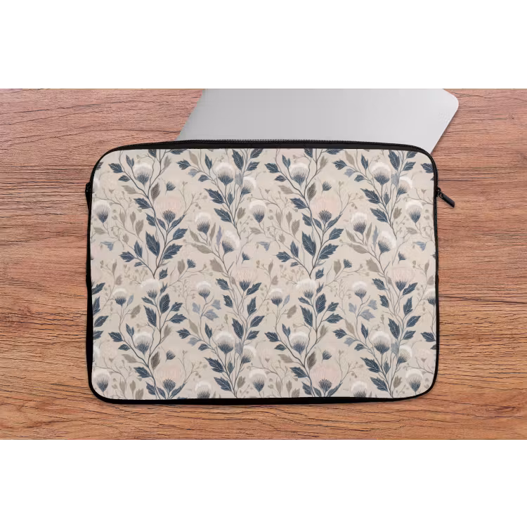 Laptophoes - Klassiek - Botanisch - Kleurrijk — 2