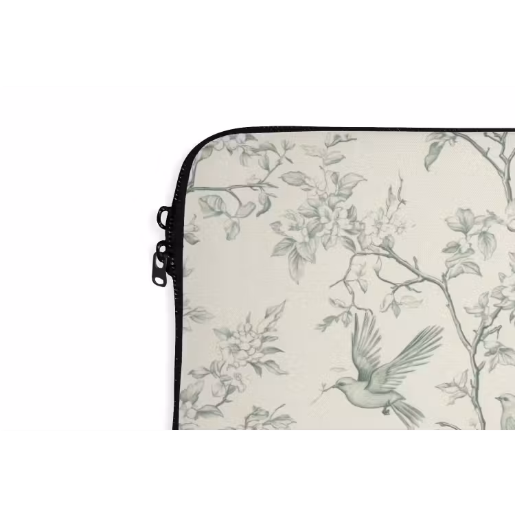 Laptophoes - Klassiek - Vogels - Groen — 6