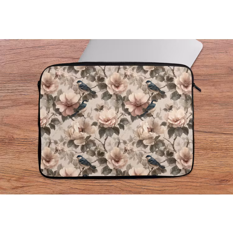 Laptophoes - Klassiek - Vogels - Kleurrijk — 2