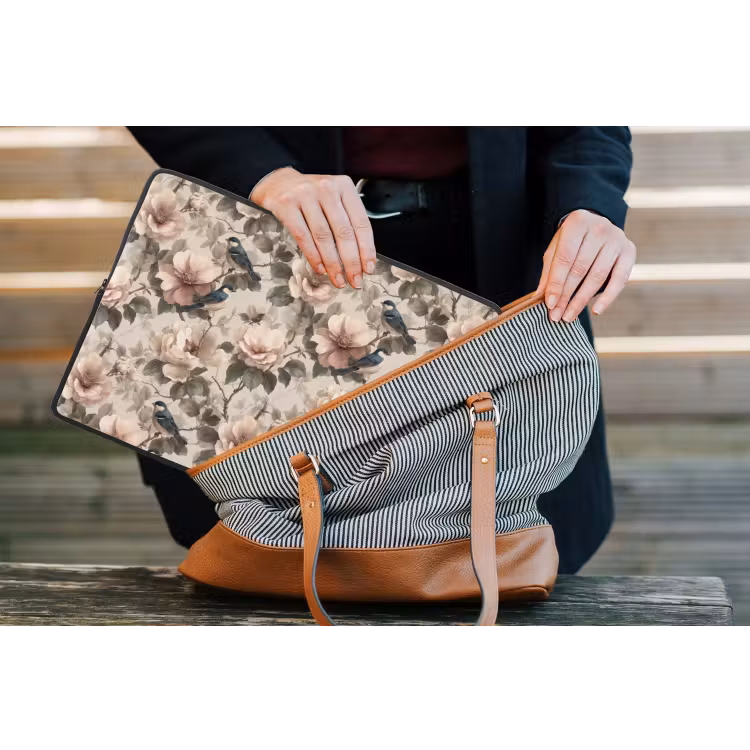 Laptophoes - Klassiek - Vogels - Kleurrijk — 4