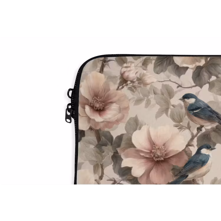 Laptophoes - Klassiek - Vogels - Kleurrijk — 6