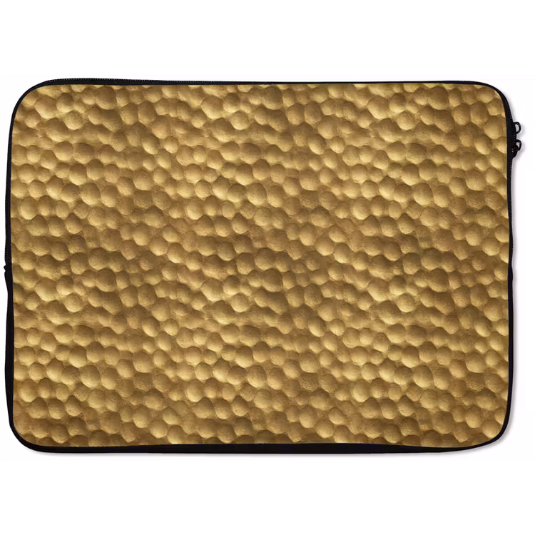 Laptophoes - Metaal - Dynamisch - Goud — 1