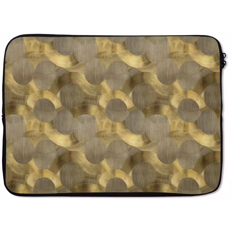 Laptophoes - Modern - Geometrisch - Goud — 1
