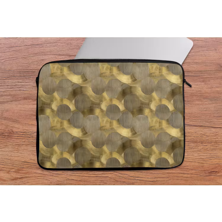 Laptophoes - Modern - Geometrisch - Goud — 2