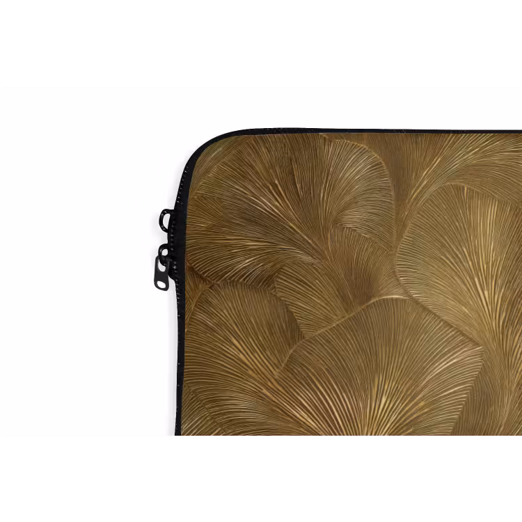 Laptophoes - Organisch - Lijnen - Goud — 6