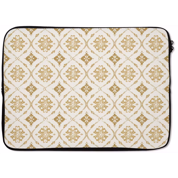 Laptophoes - Ornament - Klassiek - Goud — 1